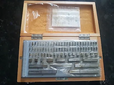 Precision Metric Gauge Block (83 Pcs)class 1 Top Grade ! Endmass Satz USSR! • $419.99