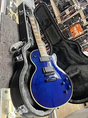 Epiphone Les Paul Custom PROPHECY PLUS Electric Guitar Blue • $699.99
