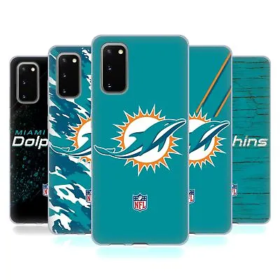 Official Nfl Miami Dolphins Logo Soft Gel Case For Samsung Phones 1 • £17.95