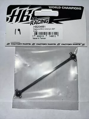 HB Racing Dogbone 85mm Short Pin (E8T Evo3) - HBS204661 • $18