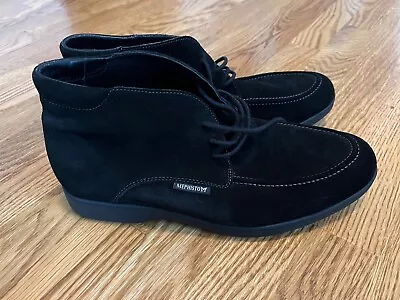 Mephisto Men's Hi Top Casual Dress Shoe Black US 8 - Preowned Great Condition • $49