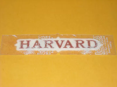 Awesome Vintage Harvard University Lextra 3  X 1 1/2  Iron On Patch • $4.79