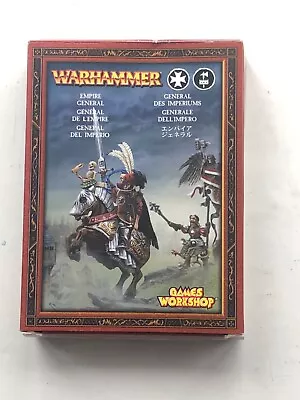 Games Workshop Warhammer Empire General Army Commander. New In Box. • £30