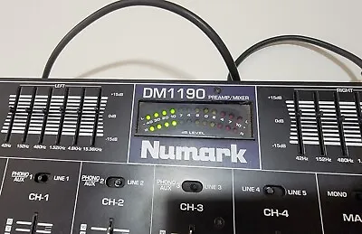 Numark DM1190 DJ PREAMP / MIXER *READ* • $20