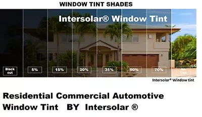 $9.90 • Buy 2 Ply Window Tint Black Residential Commercial Automotive 20  Inches Wide 