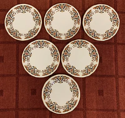 6 Colclough Royale Tea / Side Plates 16cm (Lot 2) • £5