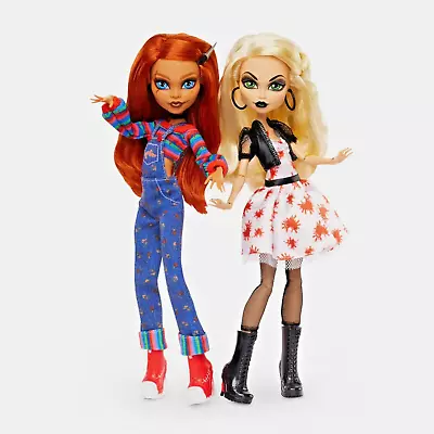 Monster High Skullector Chucky And Tiffany Doll 2-Pack Confirmed IN HAND 2 Pack • $203.43