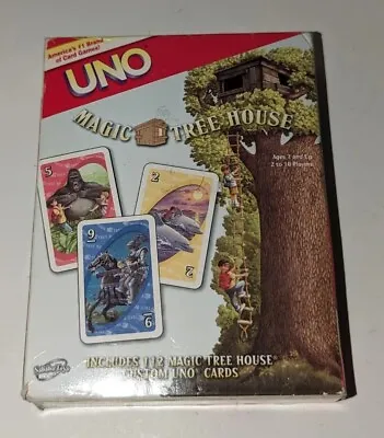 Uno Magic Tree House Card Game EUC 100% Complete In The Box EUC RARE HTF • $26.50