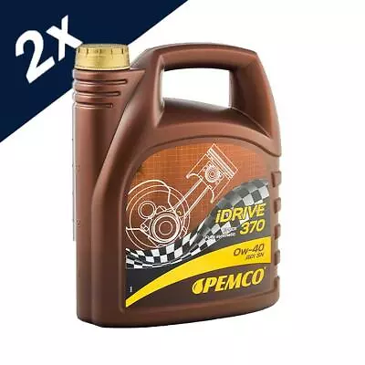 £33.99 • Buy 2x 4L PEMCO Fully Synthetic 0W-40 Engine Oil A3/B3/B4,API CN,MB 229.3 