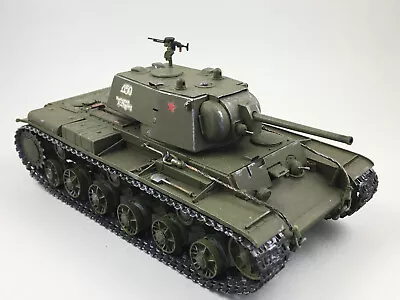 Built 1/35 Scale Tank KV-1C Eastern Express World War II USSR Tank Armor • $50