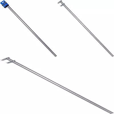  Zinc-Plated Adjustable Closet Rod 48 - 72 Long With 1 Diameter Hillman 852653 • $12.12