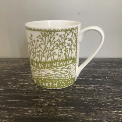 £10.95 • Buy Rob Ryan Mug Green ‘to Be In Heaven’