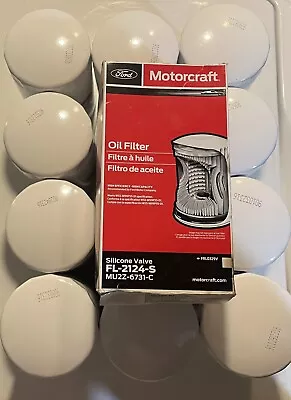 New Unboxed OEM Case Of 12 Ford Motorcraft Oil Filters FL2124S MUZZ-6731-C • $199.99