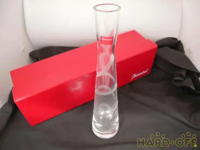 Baccarat Flower Vase Passion Shape Spiral Pattern Size 2x2x8.8in Unused W/ Box • $323.78