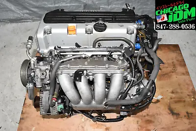 JDM 2004-2008 Acura TSX K24A TypeS K24A2 2.4L RBB Head 200-HP Motor 3Lobe Engine • $1395