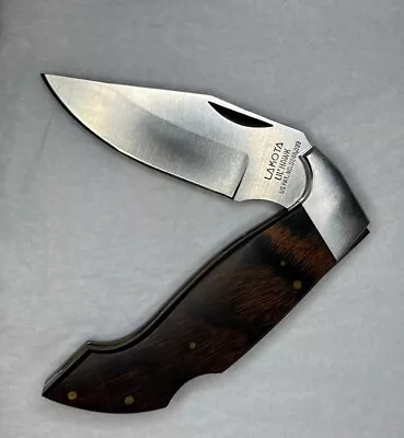 LAKOTA 271 LIL' Hawk Vintage Lockback Knife Seki Japan Sei Kanematsu 1980s • $189.95
