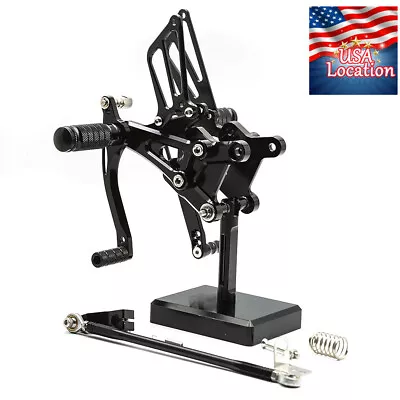 For CBR600 F4I 2001-2007 CNC Rearset Footpeg Footrest Pedal GP Adjust Motorcycle • $109.99