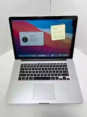 Apple MacBook Pro (15-inch Late 2013) 2GHz I7 256GB SSD 8GB AS IS CRACKED - HVD • $98.99