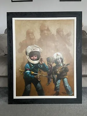 Craig Davison Signed Art Star Wars Super Troopers Limited Edition • £650