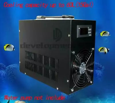 One Electronic Water Chiller Water Cooler Cooling Up To 60L Aquarium Fish Tank • $259.62