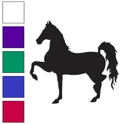 Horse Trotting Vinyl Decal Sticker Multiple Colors & Sizes #898 • $3.22