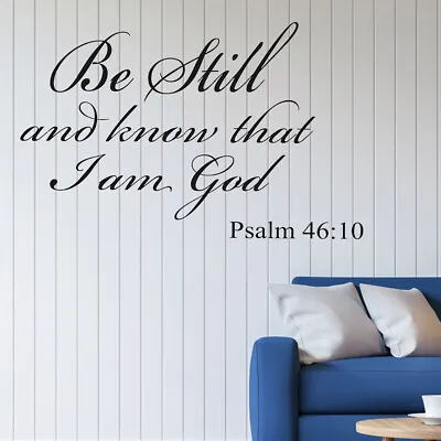 HD Durable Bible Verse Wall Decals Christian Quote Art Stickers Religiou Home XG • $6.66