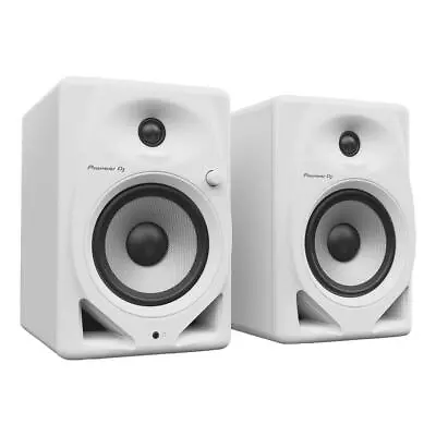 Pioneer DJ DM-50D-W/CMXEG Active Powered Studio Monitor Speakers In White • $199