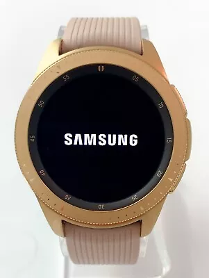 Samsung Galaxy Watch SM-R810 AMOLED Smartwatch 42mm Bluetooth - Black & Gold SR • $49.95