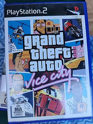 Grand Theft Auto Vice City PS2 Playstation 2 Game • $52.77