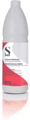 S-PRO Cream Peroxide 6%/20V 1L (Salon Services) Ivory • £18.30