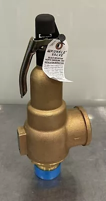 Kunkle 6010JHE01ALM Steam Safety Relief Valve NEW! FREE SHIPPING! • $599.95