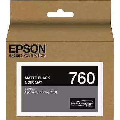 Original Epson UltraChrome HD 760 Ink Cartridge For SureColor P600 • $49