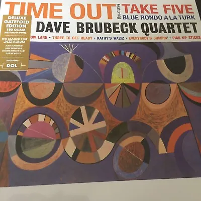 £15.90 • Buy The Dave Brubeck Quartet 'Time Out' 180g Vinyl LP - Deluxe Gatefold NEW & SEALED