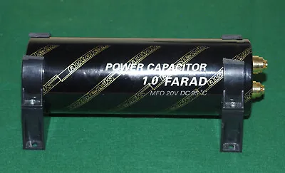 AUTOLEADS CAR AUDIO 1.0 FARAD 20v DC DIGITAL POWER CAPACITOR • £42