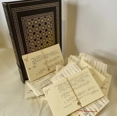 100 Vintage Library Catalog Cards-ephemera Lot-junk Journal Crafts-nostalgia • $15