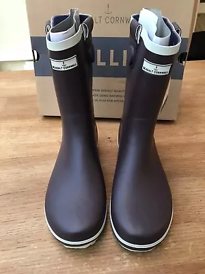 £18 • Buy BNIB SEASALT Deck Wellies, Dark Hellibore, Size UK8