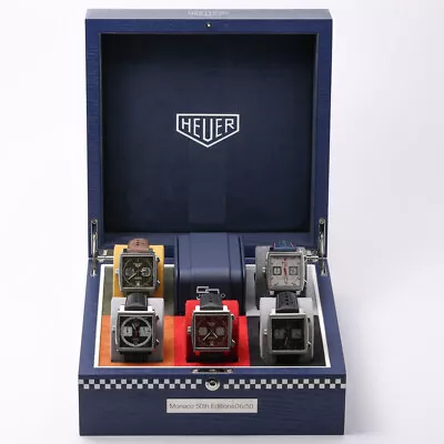 Tag Heuer Monaco Limited Edition 50Th Anniversary Box Set CAW211V With 39mm S... • £45000