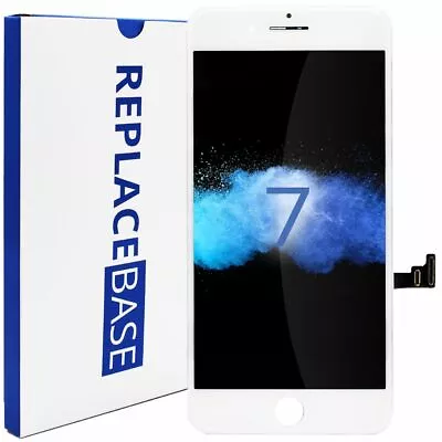 LCD Screen For Apple IPhone 7 White Replacement Touch Digitizer Basic Assembly • £15.55