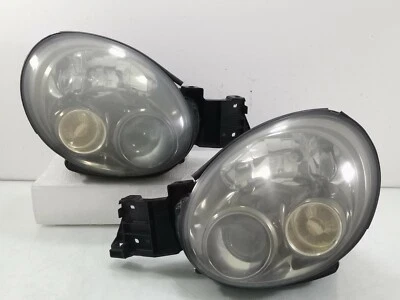 $309.99 • Buy JDM Subaru Impreza WRX STi GDB V7 Bug Eye Titanium HID Headlight Head Lamp 01-03