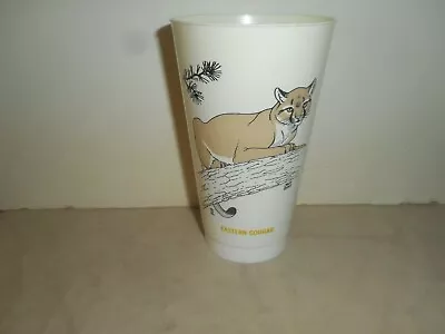 7 Eleven Slurpee Cup EASTERN COUGAR Save A Living Thing Promo 1974 • $12.95