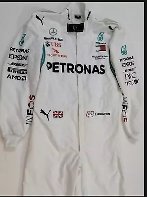 F1 Lewis Hamilton Mercedes-Benz New Style Printed Racing Suit Go Kart / Karting  • $85