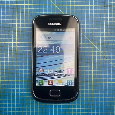 £6.99 • Buy Samsung Galaxy Mini 2 S6500 EE Network Black And Silver Mini Smartphone