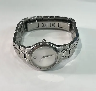 Movado Museum Classic Mother Of Pearl Women's Watch Steel Bracelet • $139.99