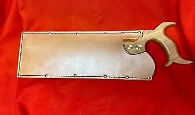 $75 • Buy Florip Tool Works 12  Small Tenon Saw Cowhide Saw Blade Cover Hand Made In USA