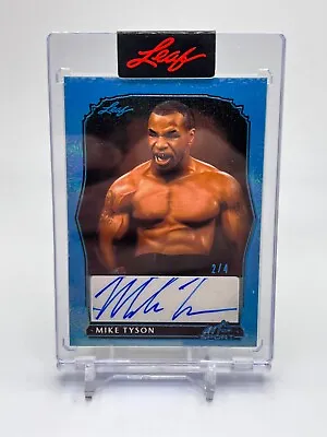 2023 Leaf Art Of Sport Mike Tyson Auto /4 #BA-MT1 WC • $180