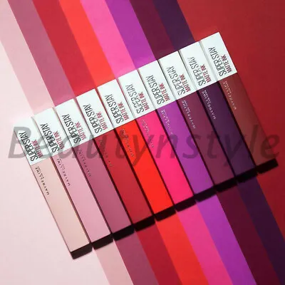 Maybelline Super Stay Matte Ink Lipstick Brand New Sealed - All Shades • £5.99