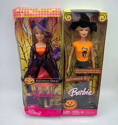 Barbie Doll Halloween Hip & Charm Witch 2006 Mattel J9203 J0586 NIB Blonde • $36.54