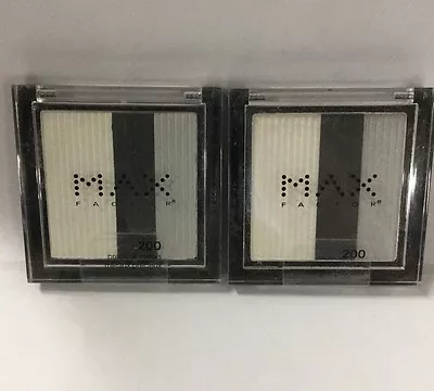 2 X Max Factor Eyeshadow  #200 Precious Metals - Black & Silver NEW. • $9.31