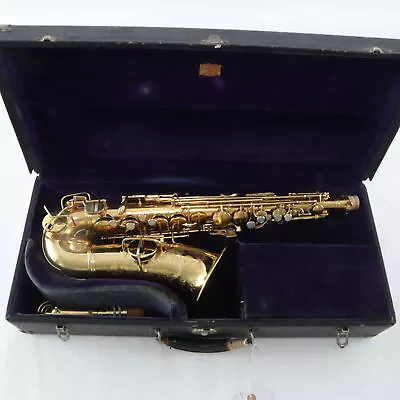 Conn New Wonder Series I Alto Saxophone Gold Plated Custom Engraved SN 97494 WOW • $2499