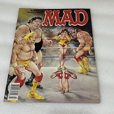 MAD Magazine Featuring World Wrestling Federation (WWF) - No. 285 - March 1989 • $9.99